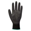 Portwest A120 PU palm gloves, front of hand