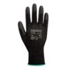 Portwest A120 PU palm gloves, back of hand
